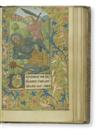 HORAE B.M.V.  Illuminated liturgical manuscript in Latin on vellum, with 12 miniatures.  Tours(?), circa 1475